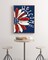 Patriotic 4th of July Diamond Painting Kits for Adults Beginners, Welcome Daisy 5D Diamond Art, DIY Full Round Drill Paint with Diamonds, Home Wall Decor